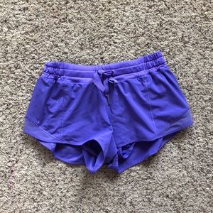light purple hotty hot shorts